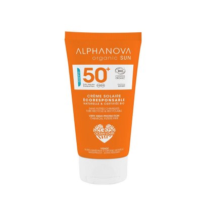 ALPHANOVA  Organic Sun Cr&egrave;me Solaire Visage Bio SPF50+ 50ml
