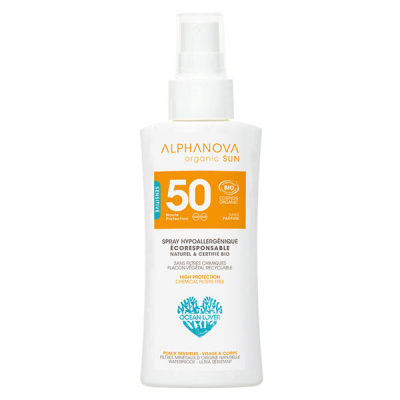 ALPHANOVA  Sun Bio Spf50 Spray Voyage 90g