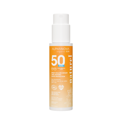 ALPHANOVA  Sun Kids Spray Solaire Enfant SPF50 Bio 125 g - Spray 125 g