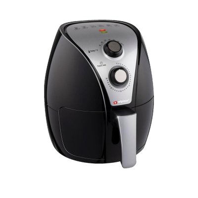 ALPINA  Friteuse sans Huile - Air Fryer - XL 3,2 Litres - 80-200 Degr&eacute;s - 1500 Watt - Noir