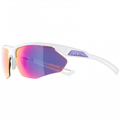 ALPINA  Nylos Hr Mirror Sunglasses Blanc Purple Mirror/CAT3