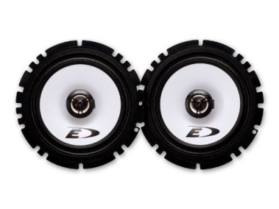 ALPINE  SXE 1725 S Hauts Parleurs Auto, Noir/argent&eacute;