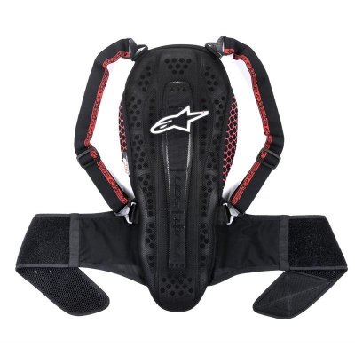 ALPINESTARS  Dorsale  Nucleon KR-2 - Noir Fum&eacute; et Rouge XL