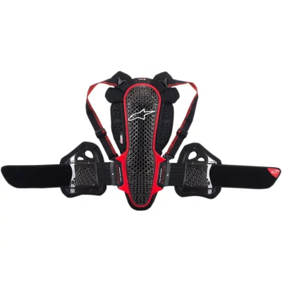ALPINESTARS  Dorsale  Nucleon KR-3 - Noir fum&eacute; et Rouge XL