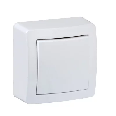 SCHNEIDER ELECTRIC Alr&eacute;a - Interrupteur va-et-vient, 10 a, connexion automatique - Blanc