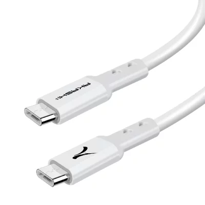 AKASHI ALTADIF -  Cable USB Type-C vers USB Type-C Blanc