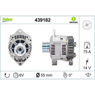 VALEO Alternateur NEW ORIGINAL PART 439182 