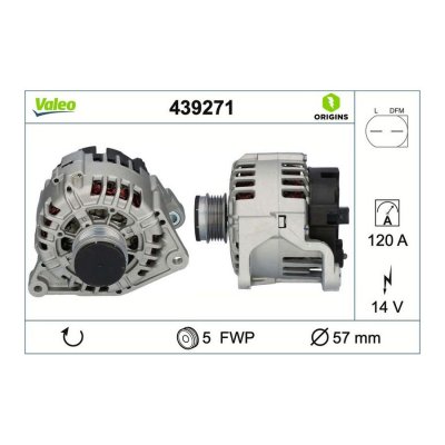 VALEO Alternateur NEW ORIGINAL PART 439271 