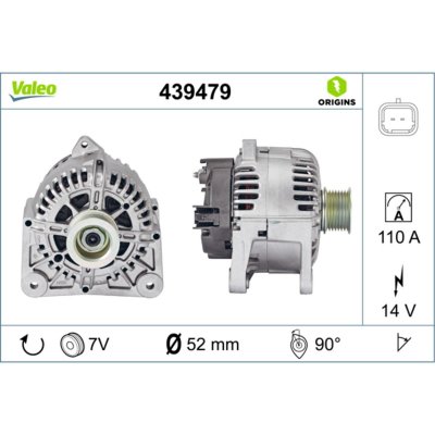 VALEO Alternateur NEW ORIGINAL PART 439479 
