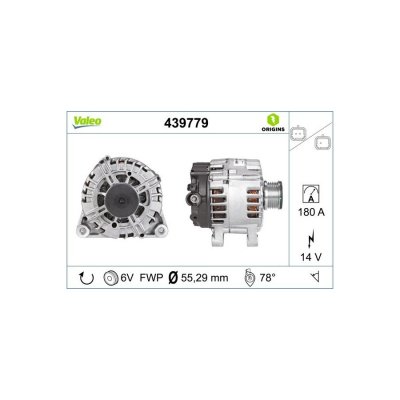 VALEO Alternateur NEW ORIGINAL PART 439779 
