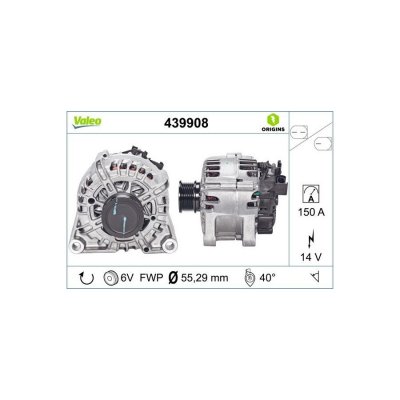VALEO Alternateur NEW ORIGINAL PART 439908 