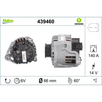VALEO Alternateur triphas&eacute;  439460