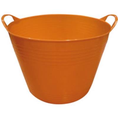 GENERIQUE Aluminium et plastiq panier souple multi usages orange