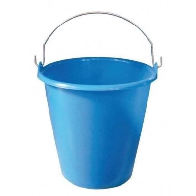 ALUMINIUM ET PLASTIQUE ALUMINIUM ET PLASTIQ Seau m&eacute;nage 8 L, gradu&eacute; Bleu