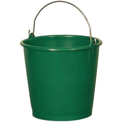 ALUMINIUM ET PLASTIQUE ALUMINIUM ET PLASTIQ Seau Rural 12l gradu&eacute; Vert