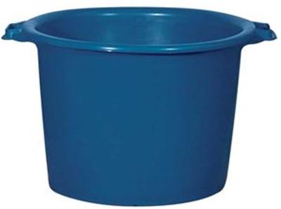 ALUMINIUM ET PLASTIQUE  RIVBQRD55 Baquet Rond Plastique Bleu 55 L