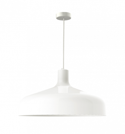 ALUMINOR  Brasilia S B Suspension E27 en M&eacute;tal, Blanc