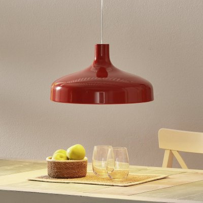 ALUMINOR  BRASILIA S R, metal, E27, rouge, 42 cm