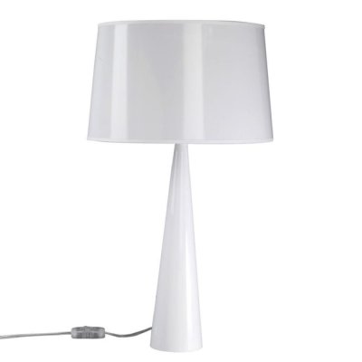 ALUMINOR  TOTEM LT B Lampe a poser, M&eacute;tal, E27, 40 W, Blanc