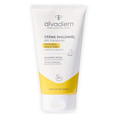 ALVADIEM  Cr&eacute;m&eacute; Philomiel Douceur Pieds 150 ml - Tube 150 ml