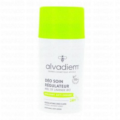 ALVADIEM  D&eacute;odorant soin r&eacute;gulateur aisselles sensibles stick 40ml