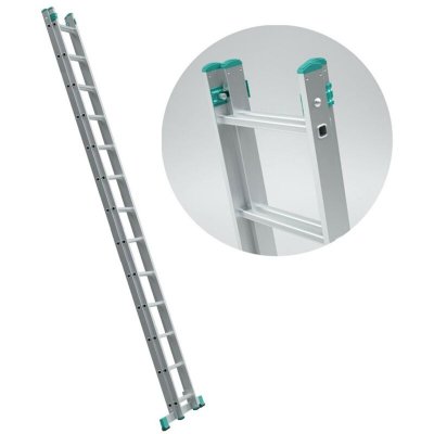 ALVE DESIGN ALVE Echelle transformable 2 plans coulissante extensible 13 marches