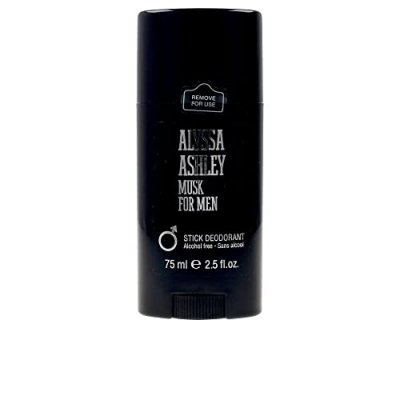 ALYSSA ASHLEY  Musc B&acirc;ton D&eacute;odorant pour Homme 75 ml
