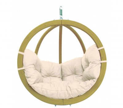 AMAZONAS  Chaise suspendue Natura en bois Globo 