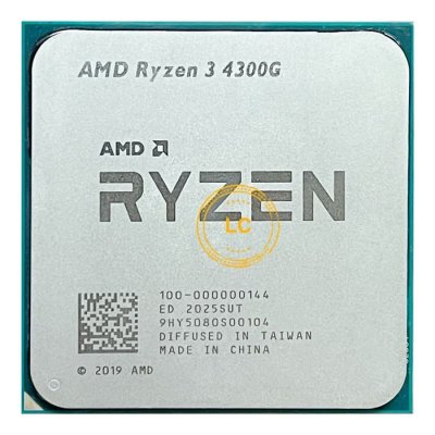 AMD  Ryzen 3 4300G - 3.8 GHz - 4 coeurs - 8 filetages - 4 Mo cache - Socket AM4 - OEM