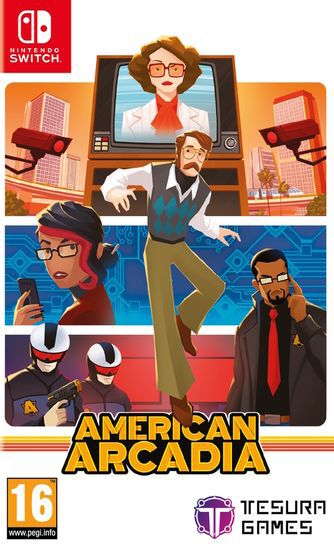 JUST FOR GAMES MAXIMUM ENT. American Arcadia Nintendo Switch