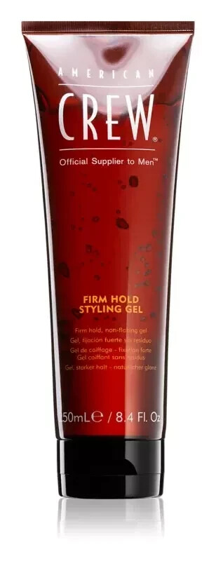 AMERICAN CREW  Gel coiffant &agrave; tenue ferme pour l'&eacute;quipage 250ml