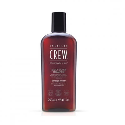 AMERICAN CREW  Shampoing revitalisant quotidien &agrave; l'argent 250 ml