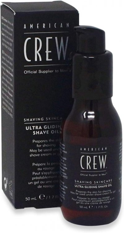 AMERICAN CREW  Ultra Gliding Huile de Rasage 50 ml
