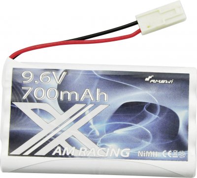 AMEWI  Batterie de mod&eacute;lisme (NiMh) 9,6 V 700 mAh Nombre de cellules : 8