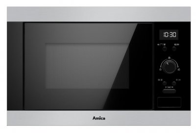 AMICA  - micro-onde gril encastrable 25l 800w inox amb2025x -