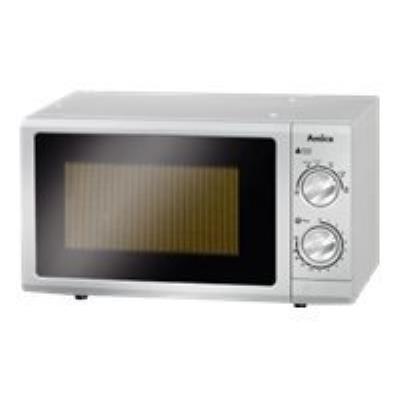 AMICA  MW 13152 SI - Four micro-ondes monofonction - pose libre - 17 litres - 700 Watt - argent