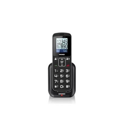 BRONDI Amico Home 4,5 cm (1.77') 90 g Noir T&eacute;l&eacute;phone d'entr&eacute;e de gamme