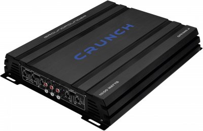 CRUNCH Ampli Auto 4 canaux  GPX-1000.4 500 W Noir