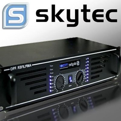 SKYTEC ampli DJ sono 2400W mosfet stereo rack pro