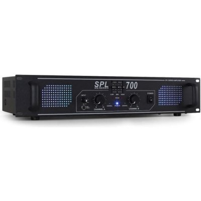 SKYTEC ampli DJ sono audio 2000W stereo EQ AUX in MP3 LED