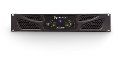 CROWN AUDIO Amplificateur d'alimentation Crown XLi 3500 - 2 canaux - 2700 W - Noir