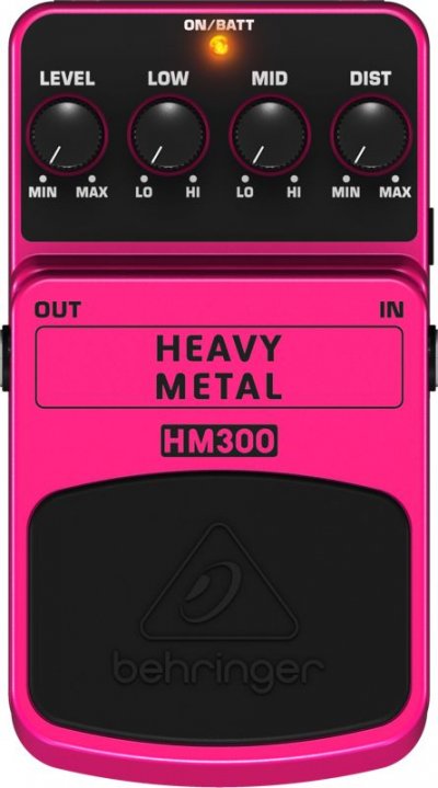 BEHRINGER Amplis et effets  HEAVY METAL HM300 Reverb - delay
