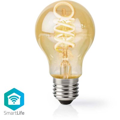 NEDIS Ampoule &agrave; Filament &agrave; intensit&eacute; variable / Wi-Fi / Torsad&eacute;e / E2 