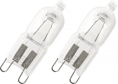 OSRAM Ampoule Bli 2 Halo SPSTAR Caps - G9 - 48W = 60 - 230V - Blanc chaud