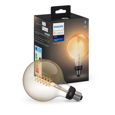PHILIPS Ampoule connect&eacute;e  HW Giant Filament Globe E27