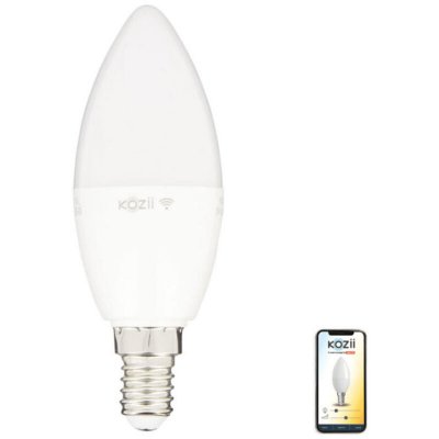 Ampoule connectee smd e14 400lm flamme cct