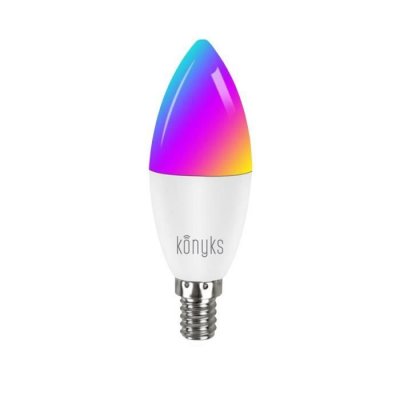 KONYKS Ampoule Connect&eacute;e Wifi Et Bluetooth Led Antalya E14 Max Easy 