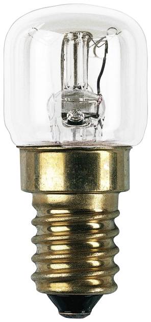 XAVAX Ampoule de four, 15w, r&eacute;sistant jusqu'&agrave; 300&deg;, e14, forme amp., transp.