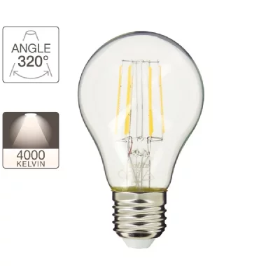 XANLITE Ampoule &eacute;clairante LED 6W &eacute;quiv 60W 806lm E27 Transparent