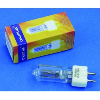 OMNILUX Ampoule halog&egrave;ne pour effet lumineux Studiolampe 230 V GY9.5 500 W